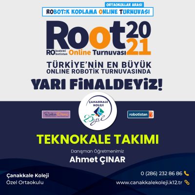 ROOT 2021’DE YARI FİNALDEYİZ!